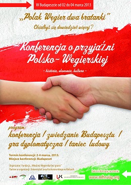 Polsko węgierski plakat